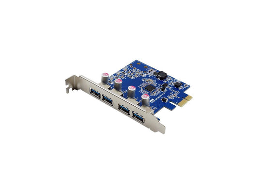 VisionTek 900870 4 Port USB 3.0 x1 PCIe Bus Powered Internal Card