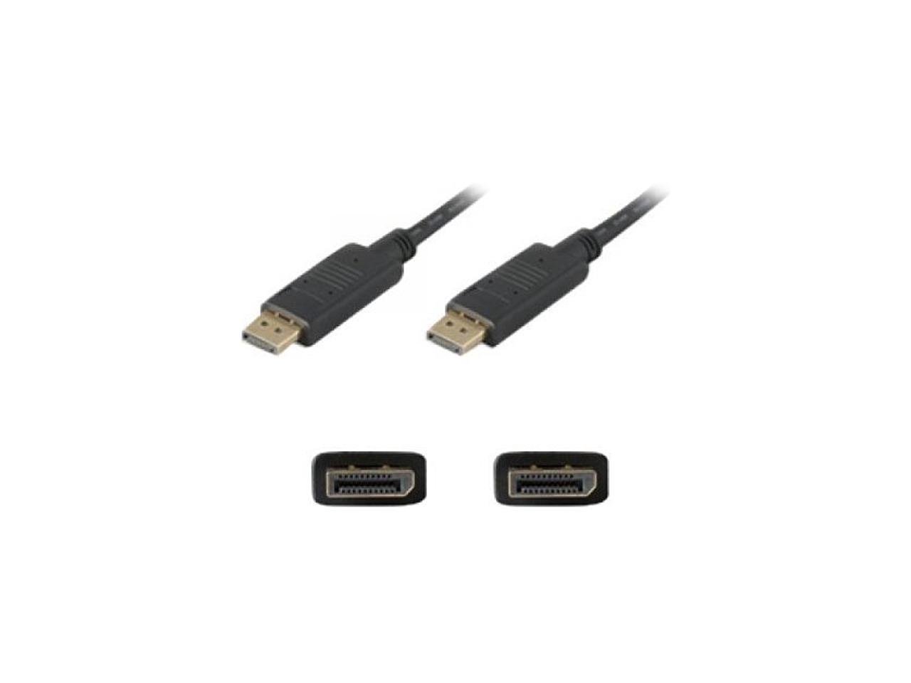 AddOn DISPLAYPORT10F AddOn 3.05m (10.00ft) DisplayPort Male to Male Black Cable - 100% compatible with select devices.