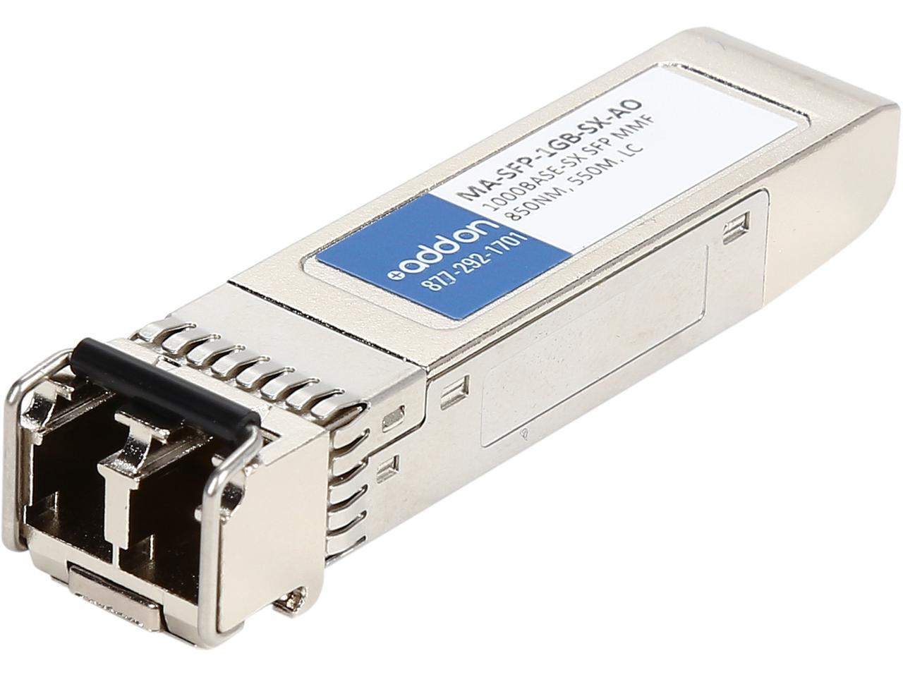 AddOn Meraki now Cisco MA-SFP-1GB-SX Compatible 1000Base-SX SFP Transceiver (MMF, 850nm, 550m, LC, DOM)