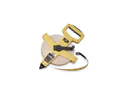 WESTWARD 4YP87 300 ft Engineer's Tape Measure, 1/2 in Blade