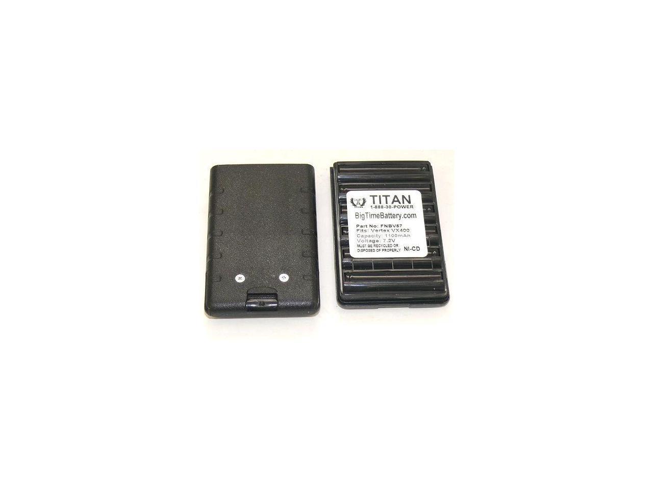 2 FNB-V57 FNB-64 FNB-83 Battery for Yaesu Vertex Standard VXA-120 VX-180