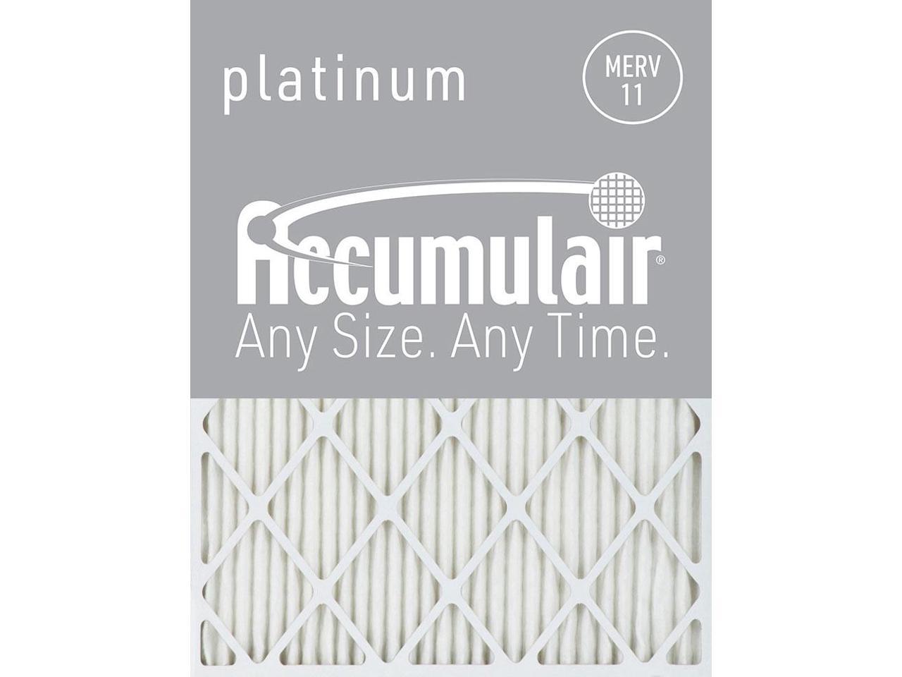 Accumulair Platinum 20x22x1 MERV 11 Air Filters (4 Pack)