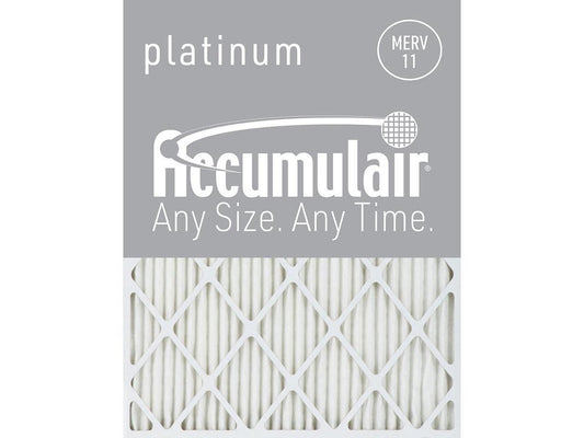 Accumulair Platinum 20x22x1 MERV 11 Air Filters (4 Pack)