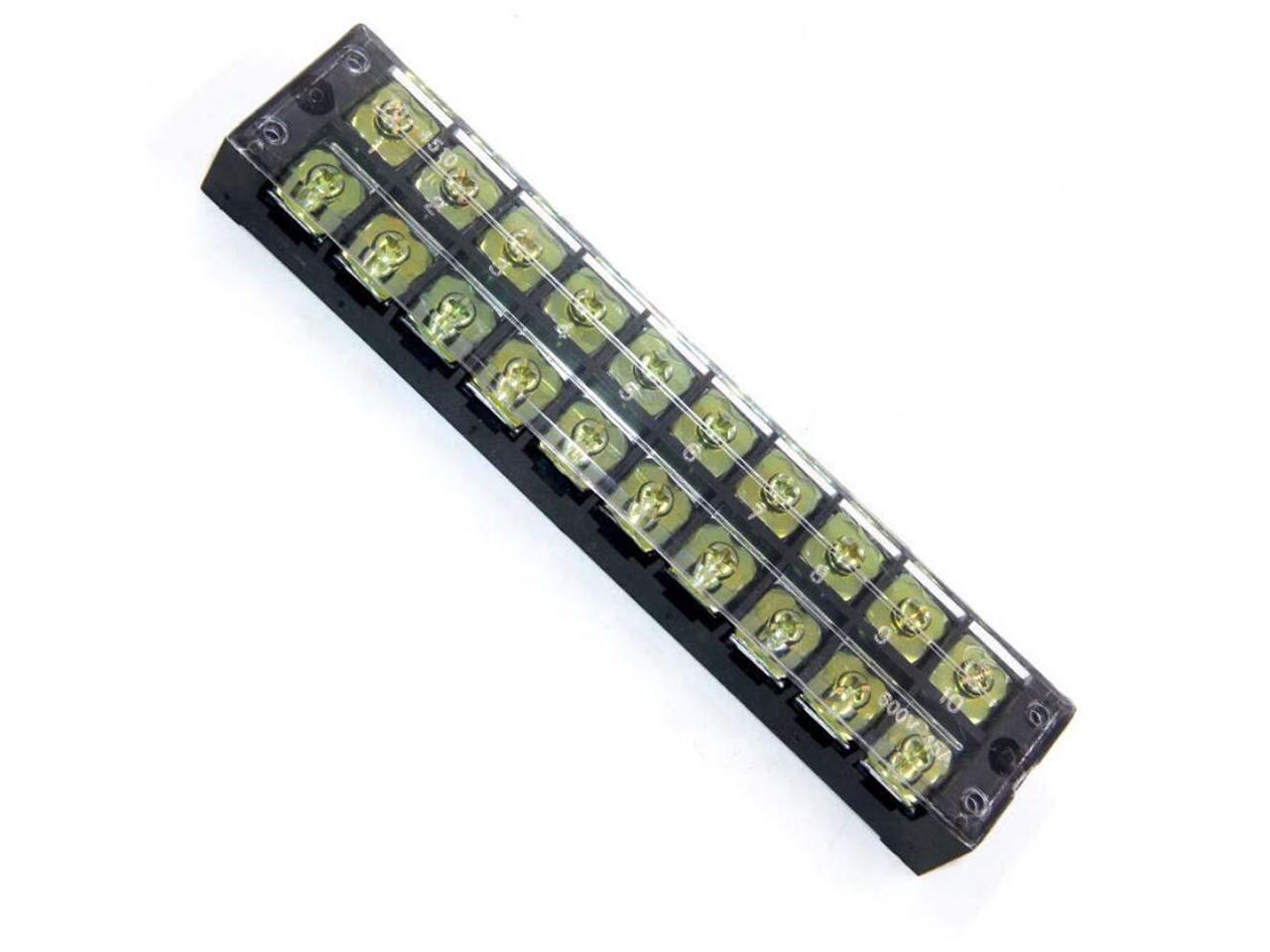 11 AWG to 20 AWG 10-Circuit Terminal Block (2-Pack)