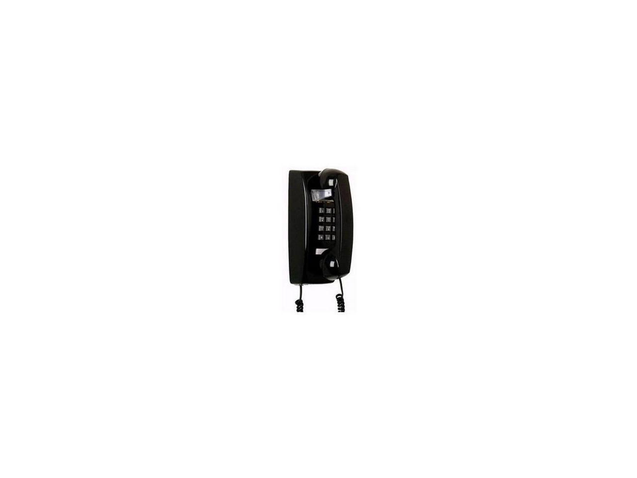 25402 Wall Phone BLACK - AEGIS-2554-B