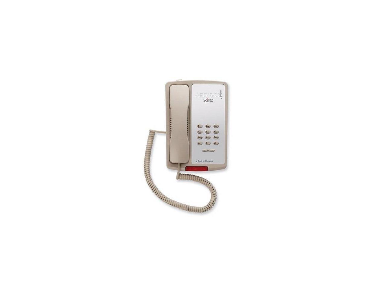 80001 Aegis Single Line Phone - AEGIS-P-08ASH