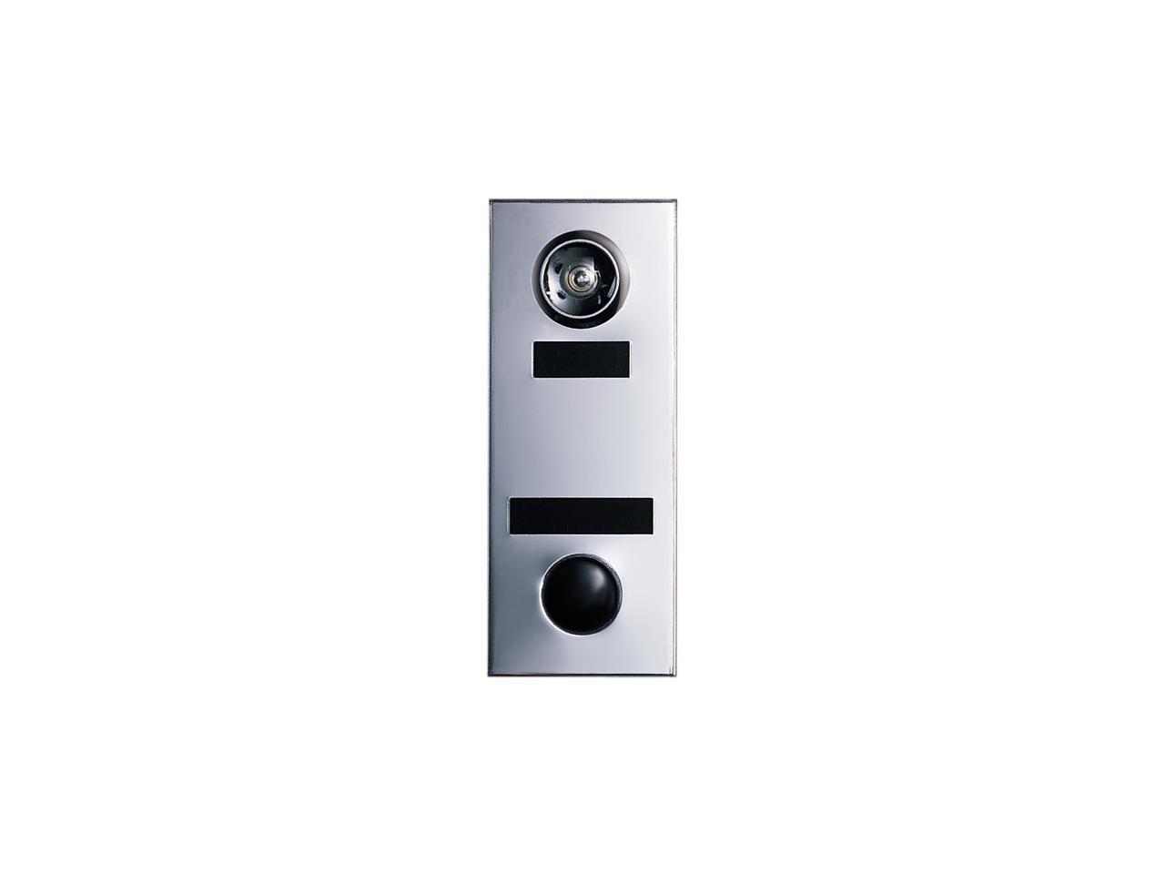 AF Florence - Auth Chimes, 686101, Anodized Aluminum, Door Viewer And Non Electric Chime Combination, Chime Door Viewer