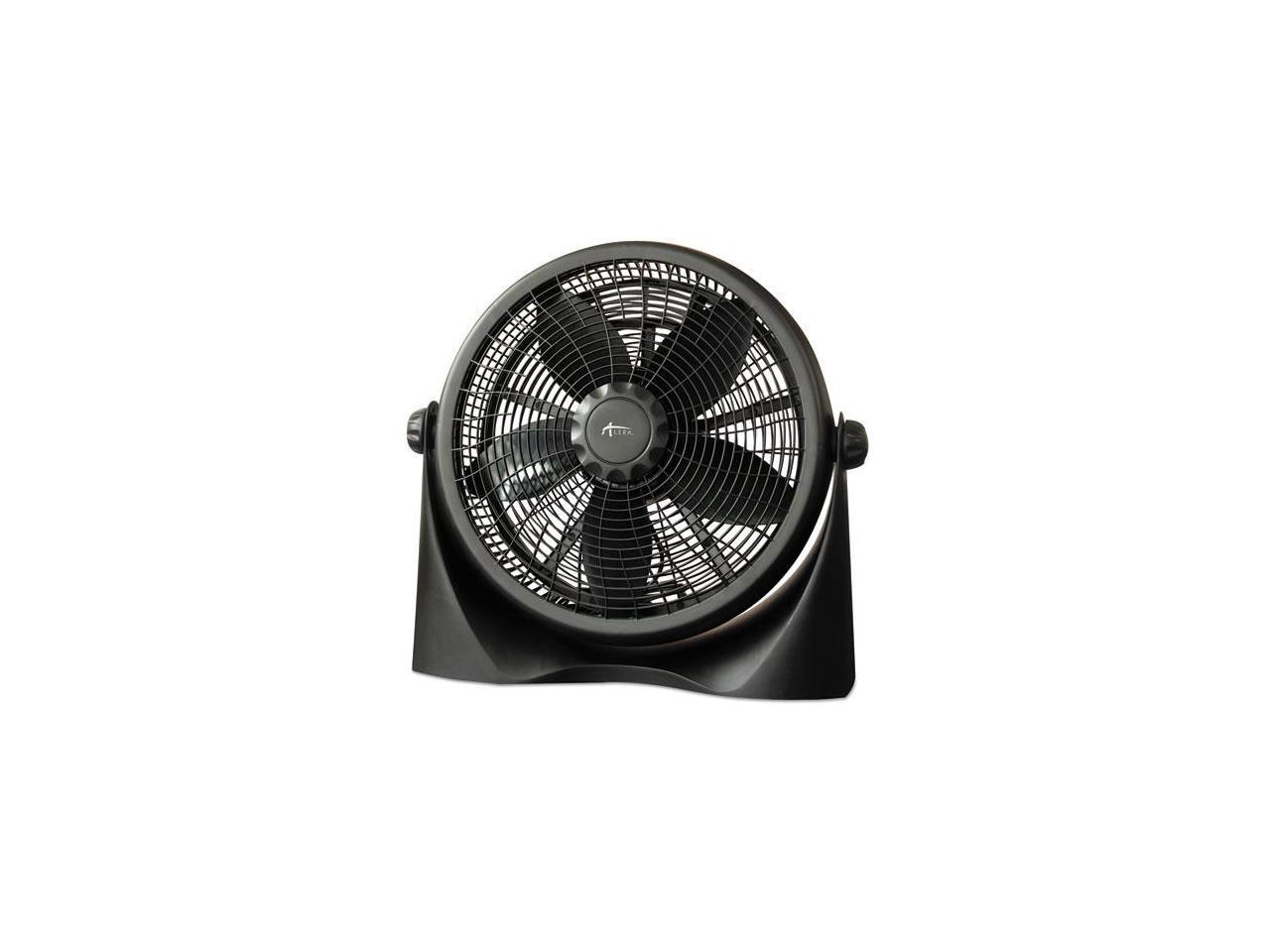 Alera 16 Super-Circulation 3-Speed Tilt Fan Plastic Black FAN163