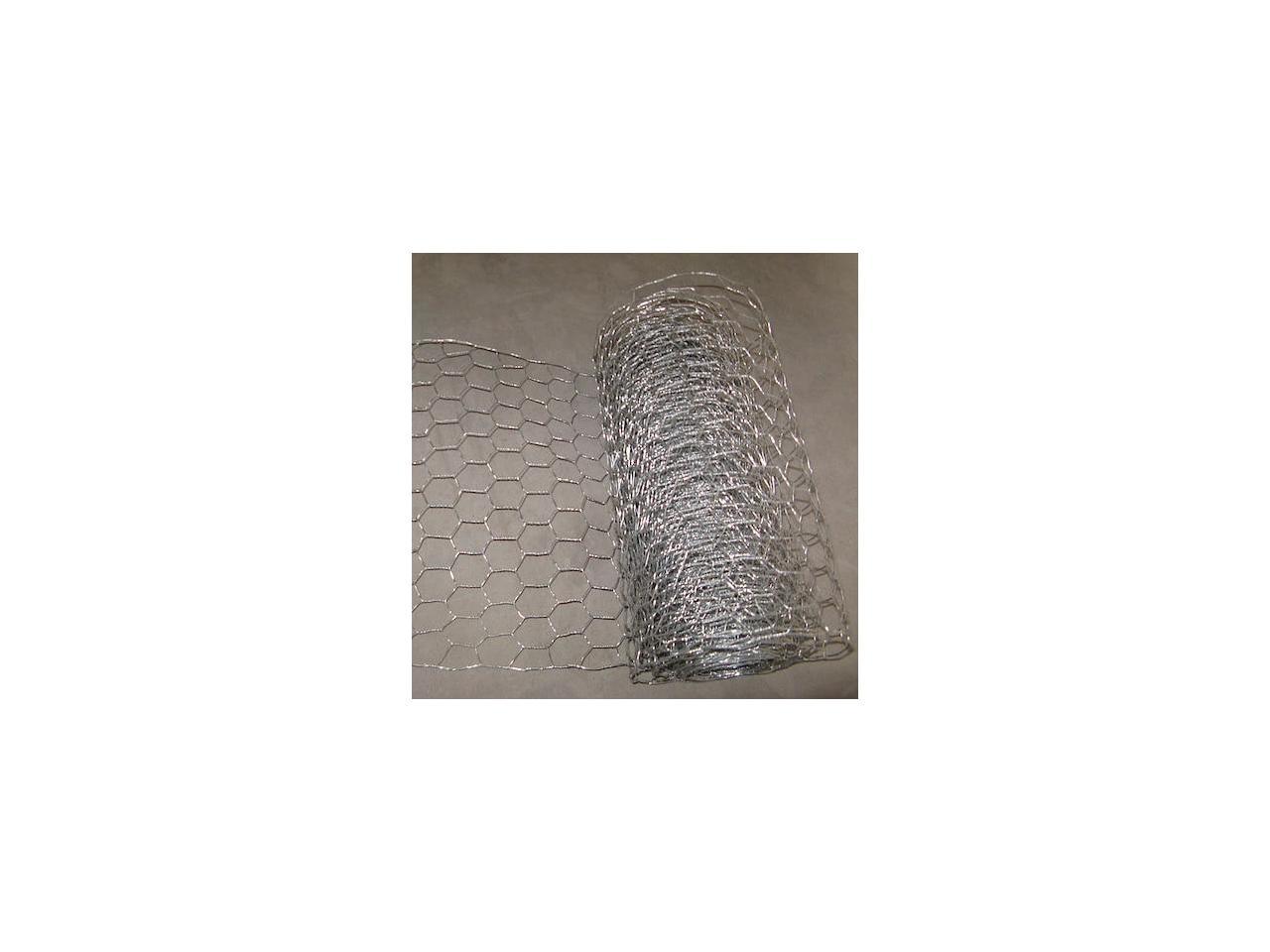 ZORO SELECT 4LVF4 Poultry Netting, Height 48 In, 50 Ft.