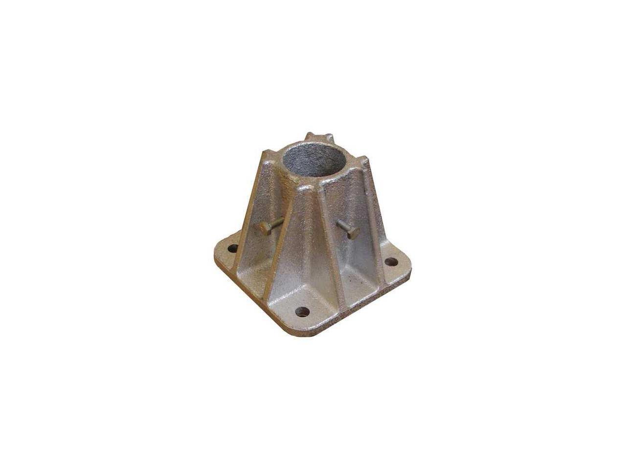 ZORO SELECT 2HER7 Socket Mounting Base,Single,L 5 In