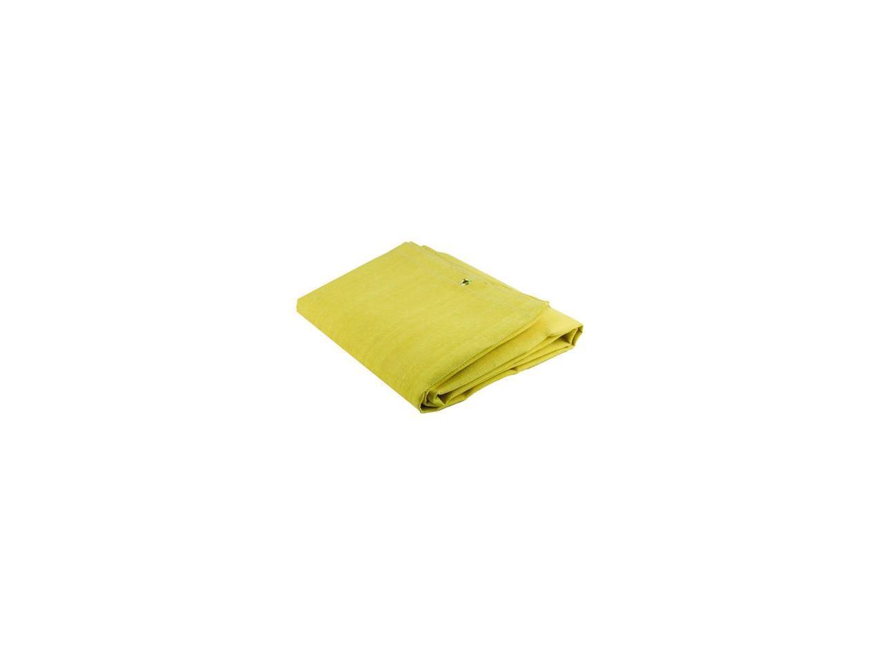 WILSON 36308 Welding Blanket, 23oz, 6 Ft. W x 8 Ft. H x 0.034 In. T, Yellow