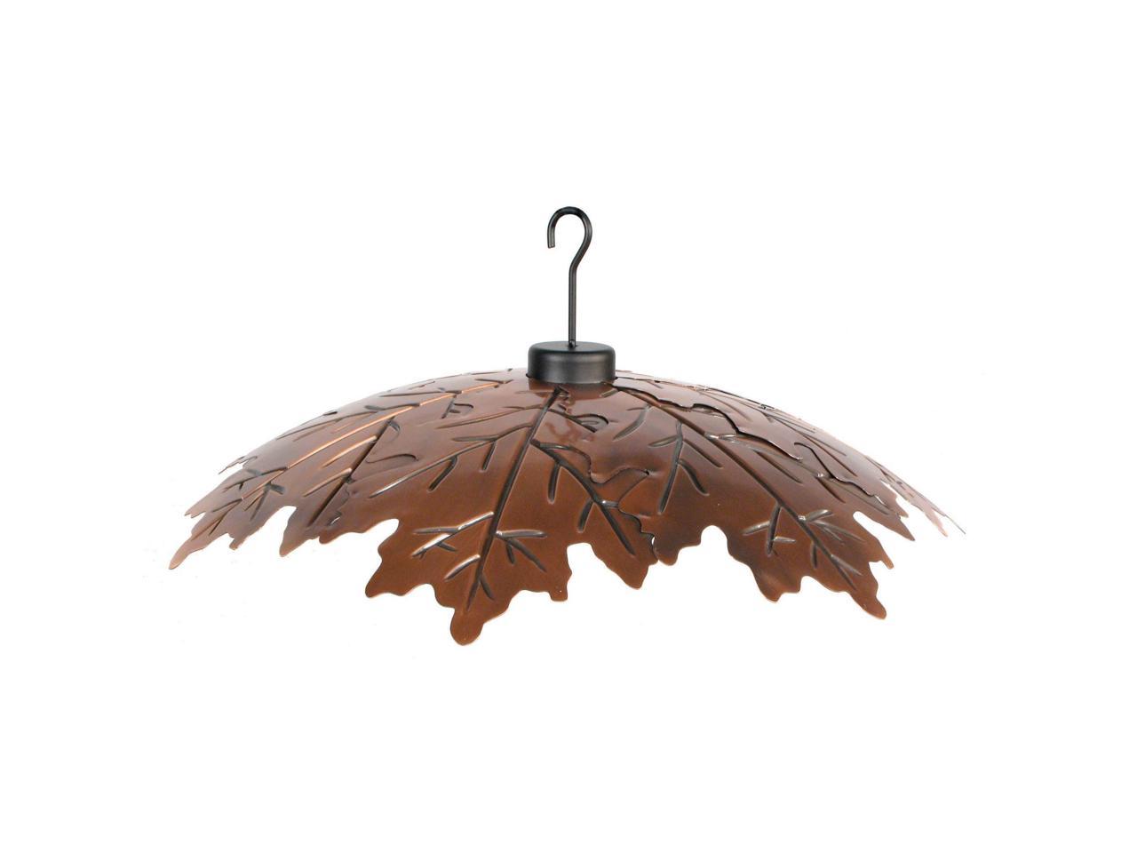 Woodlink Brushed Copper 18 Weather Shield Model COPLEAF18