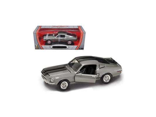 1968 Ford Shelby Mustang GT500KR Red 1/18 Diecast Car Model by Road View