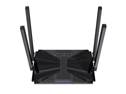 Wavlink AX3000 WiFi Router Dual Band Wi-Fi 6 Gaming Router 802.11ax Wireless Router with 2 Gigabit LAN ports for Gaming and VR, VPN(PPTPL2TP) MU-MIMO, Beamforming, OFDMA, WPA3, Support 160MHz & IPv6