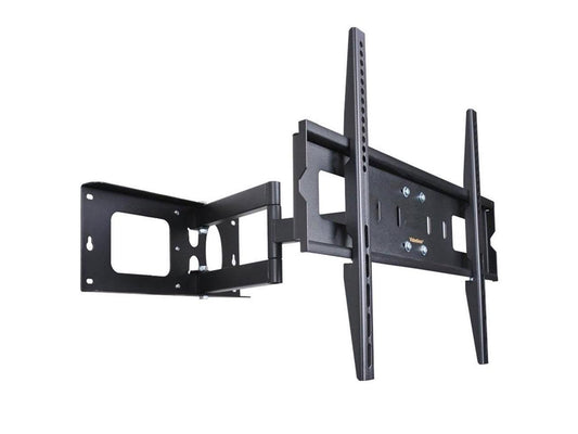 VideoSecu Articulating Arm Full Motion Swivel Tilt TV Wall Mount for 32 37 39 40 42 46 47 50 55 LCD LED Plasma Flat Panel Screens Displays 3D HDTV - Level Adjustment w3e