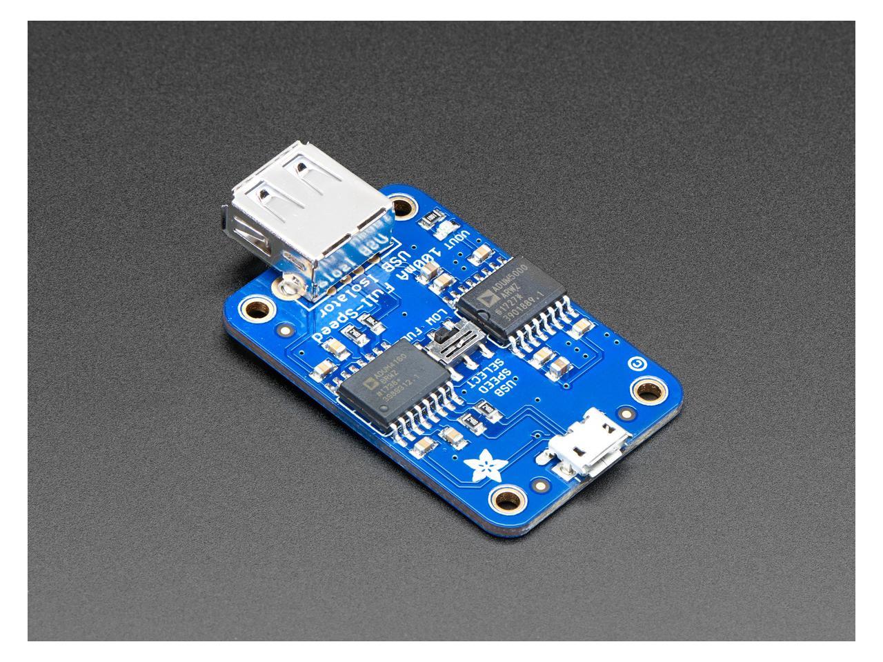 Adafruit USB Isolator - 100mA Isolated Low/Full Speed USB