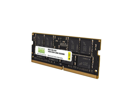 16GB (1x16GB) DDR4 2666 (PC4 21300) SODIMM Laptop Memory RAM