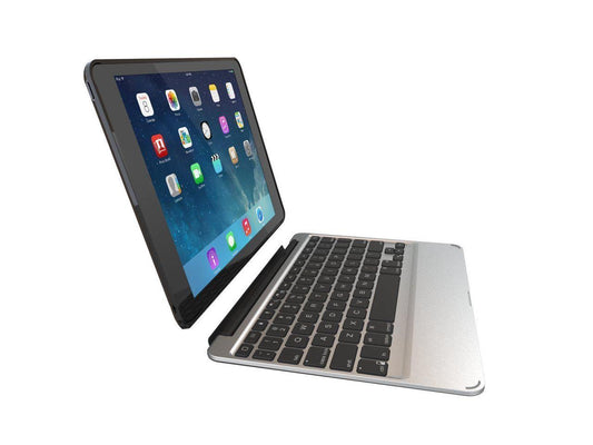 Zagg Slim Book W/ Backlit Bluetooth Keyboard & Detachable Case For iPad Air 2