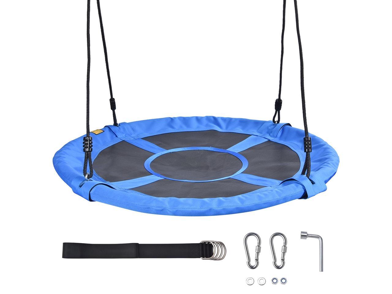 Yescom 40 Saucer Tree Swing with Adjustable Straps for Kids Outdoor Playground Yard