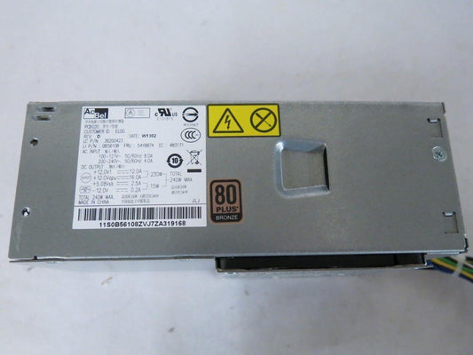 ACBel PCB020 Lenovo 54Y8897 54Y8874 240W Power Supply ThinkCentre M82 M92P SFF