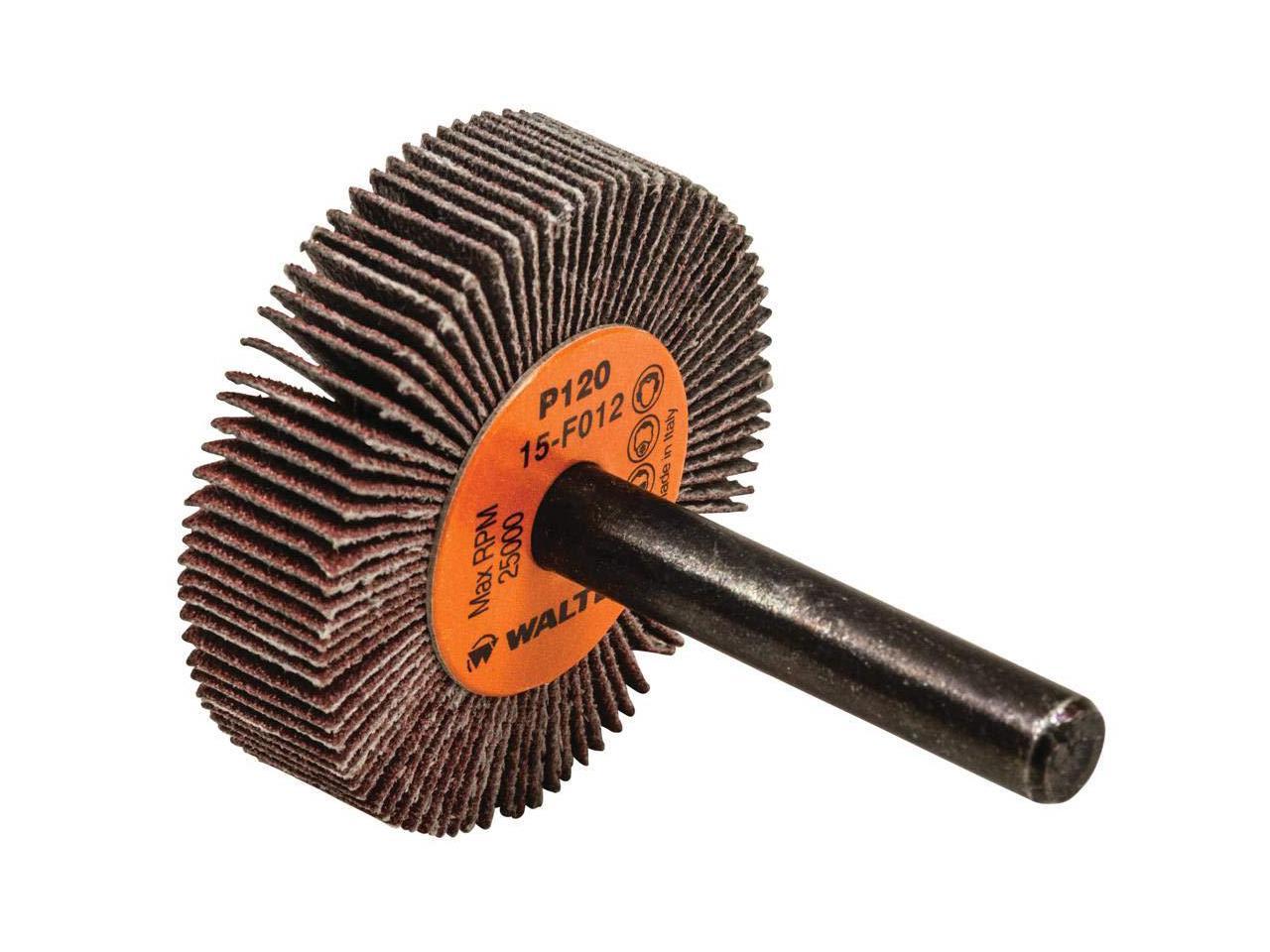 Walter 15F312 Abrasive Flap Wheel [Pack of 10] 120 Grit Surface Finishing Wheel