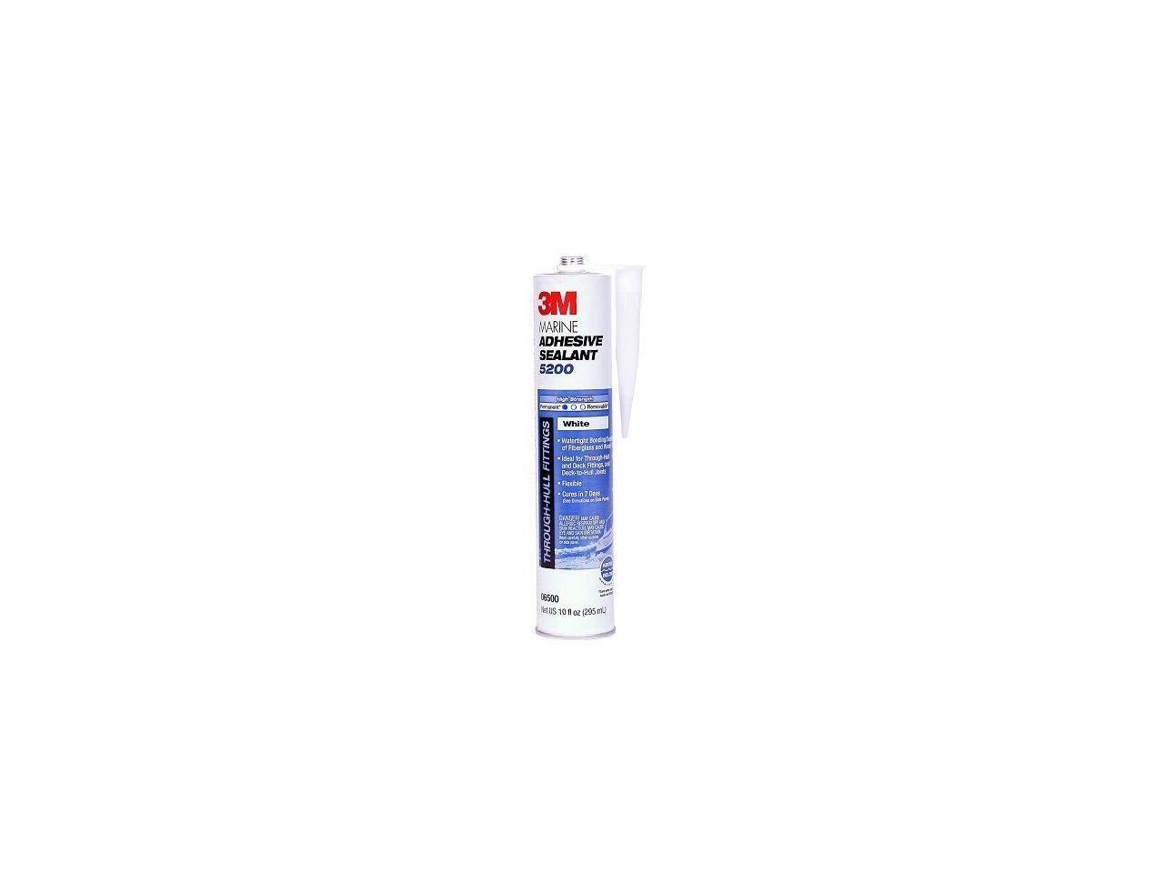 3M 06500 White Marine 5200 Adhesive / Sealant 10 fluid ounce cartridge