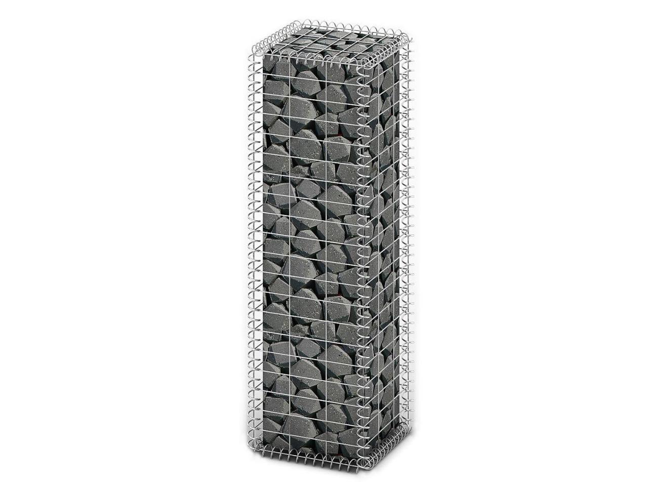 vidaXL Gabion Basket w/ Lid Retaining Wall Garden Edging 39.4x11.8x11.8