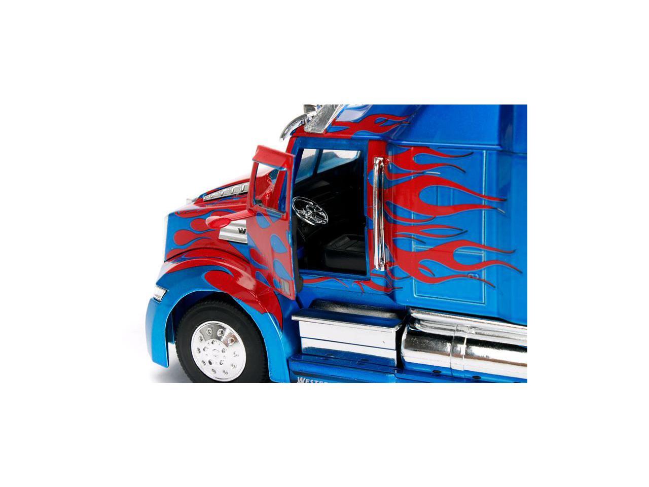 Western Star 5700 XE Phantom Optimus Prime Transformers Movie 1/24 Diecast Model Car by Jada