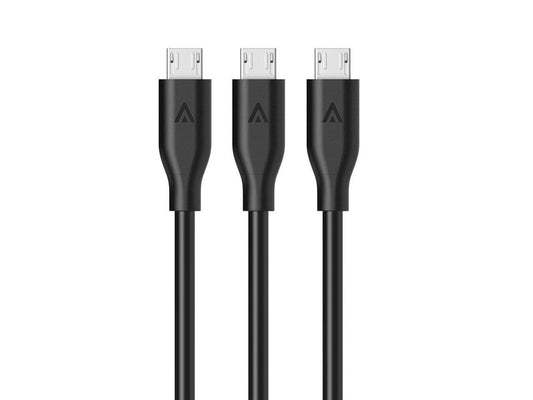 Anker PowerLine Micro (3*3ft, Black)