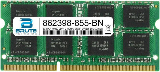 862398-855 - HP Compatible 8GB PC4-19200 DDR4-2400MHz 2Rx8 1.2V Non-ECC SODIMM