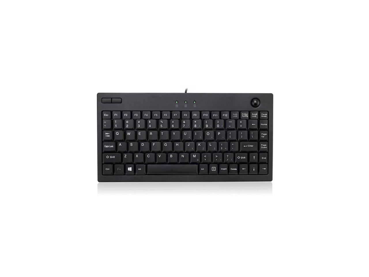 Adesso AKB-310UB EasyTrack 310 - Mini Trackball keyboard