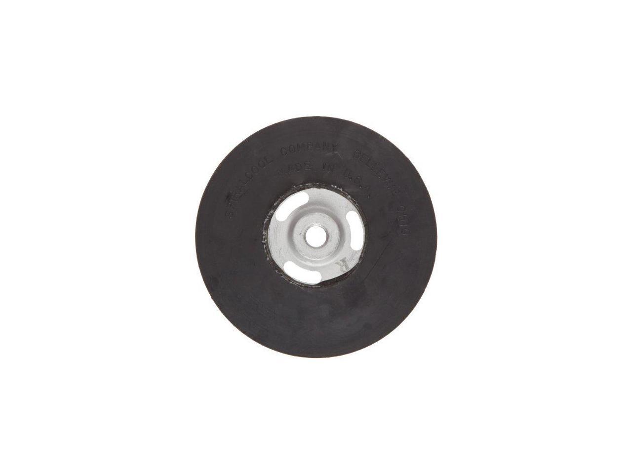 weiler 59601 tiger 5/8-11 thread size, 7 back-up pad for resin fiber and al-tra cut disc, made in the usa