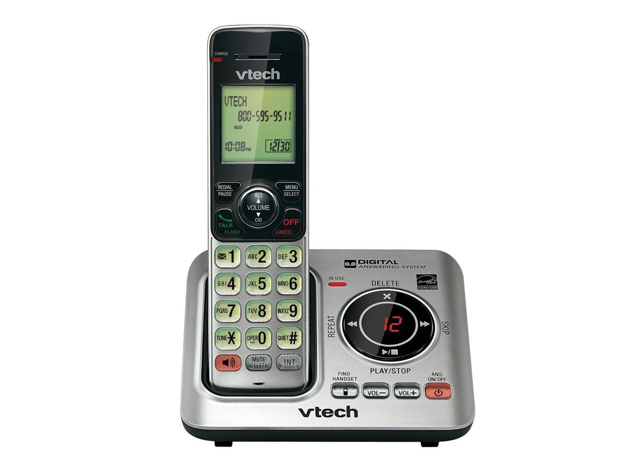 vtech - vtech vtcs6629 dect 6.0 expandable speakerphone with caller id (single-handset system)