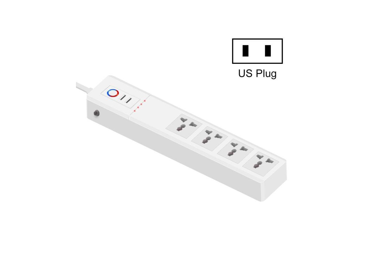 ZigBee 16A SM-SO306-M 4 Holes + 2 USB Multi-purpose Smart Power Strip