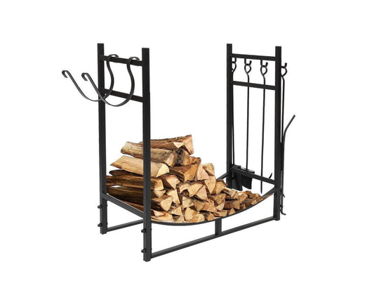 30 Firewood Rack Fireplace Tool Rack Indoor Wood Holders Fireplace Tools Set Tongs Accessories