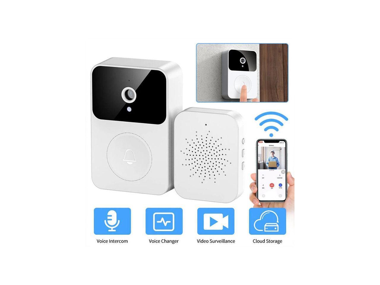 1080P HD Wireless Smart WiFi Video Doorbell Intercom Door Bell Security Camera