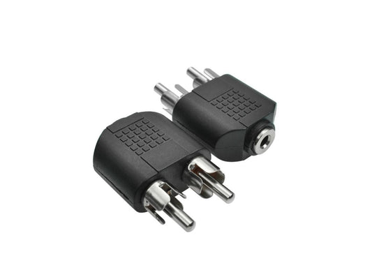 3.5mm to RCA Converter Aux Female to 2RCA Male Converter