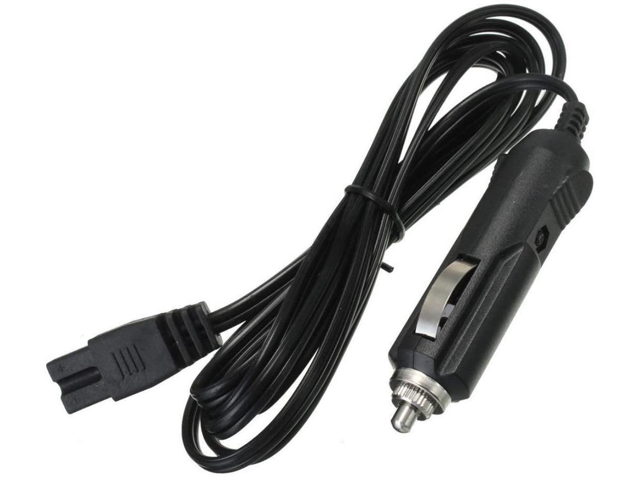 12V DC Power Cord Car Auto Cooler Cigarette Lighter DC 2 Pin Lead Cable Plug Wire for Car Cooler Cool Box Mini Fridge