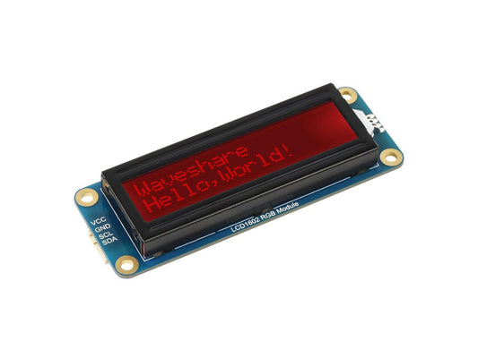 3.3V 5V LCD1602 RGB LCD Screen Display Module Kit for R-aspberry Pi PICO Zero 2 W WH 3 Model B Plus 4 Board Arduino