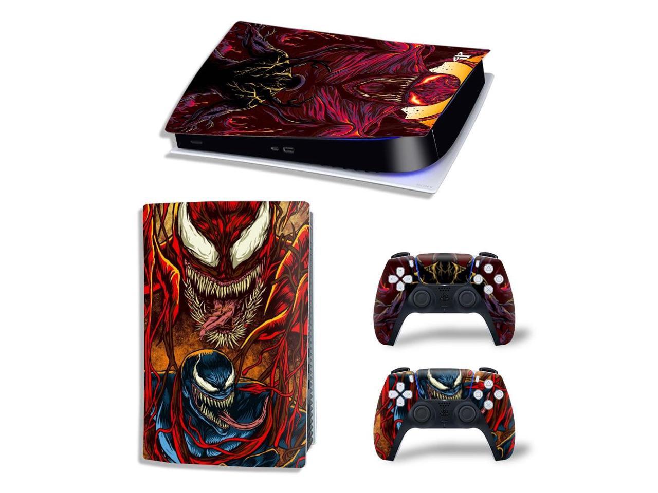 Vinyl Skin Sticker For PS5 Game Console Game Handle Full Cover Protective Film(TN-PS5Digital-10254)