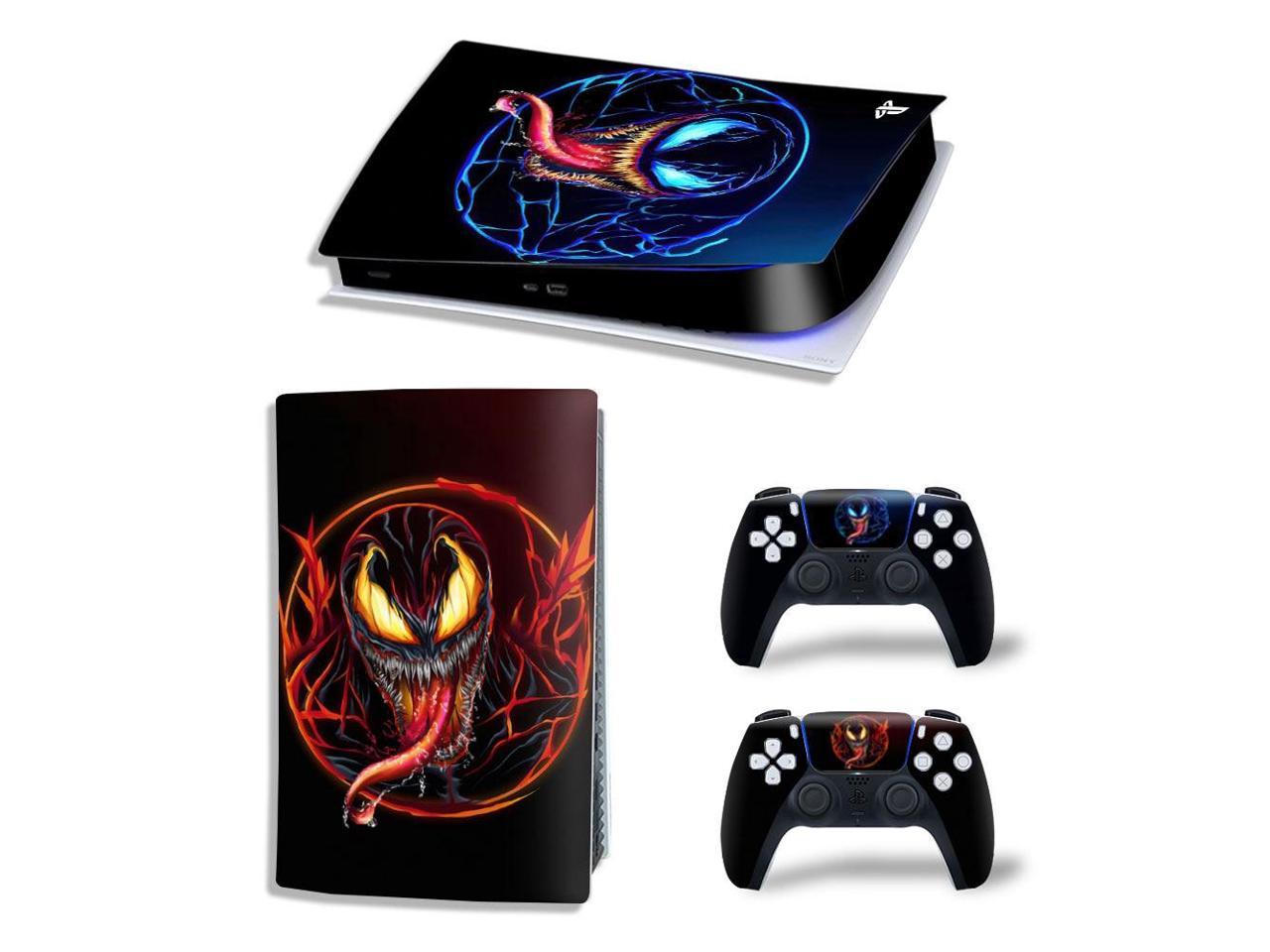 Vinyl Skin Sticker For PS5 Game Console Game Handle Full Cover Protective Film(TN-PS5Digital-10256)