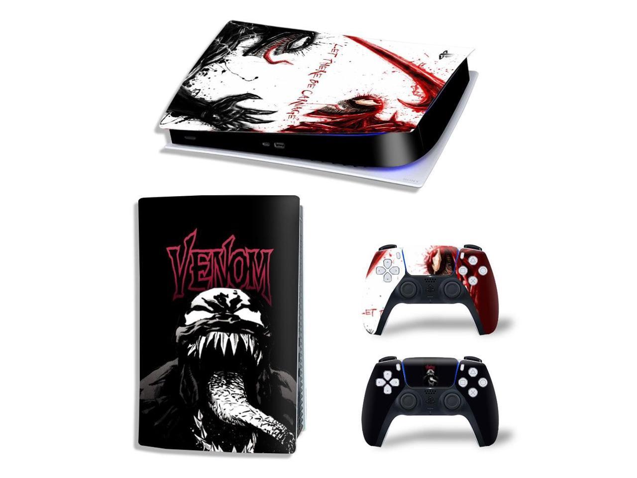 Vinyl Skin Sticker For PS5 Game Console Game Handle Full Cover Protective Film(TN-PS5Digital-10261)