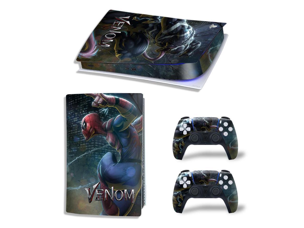 Vinyl Skin Sticker For PS5 Game Console Game Handle Full Cover Protective Film(TN-PS5Digital-4784)