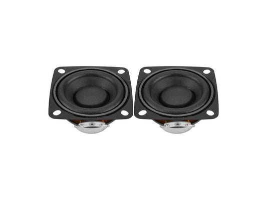 2Pcs 2 Inch Full Range Audio Speaker 8 Ohm 10W Home Theater Mini Loudspeaker DIY Speaker Bluetooth-compatible(8 Ohm 10 W Speaker)