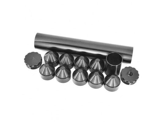 Vszerda (10 INCH) 13Pcs Black 5/8-24 Aluminum Fuel Trap Solvent Filter For NAPA 4003 WIX 24003