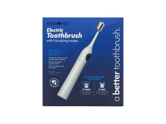 A Better Dental Electric Toothbrush with 5 modes White - 1pc