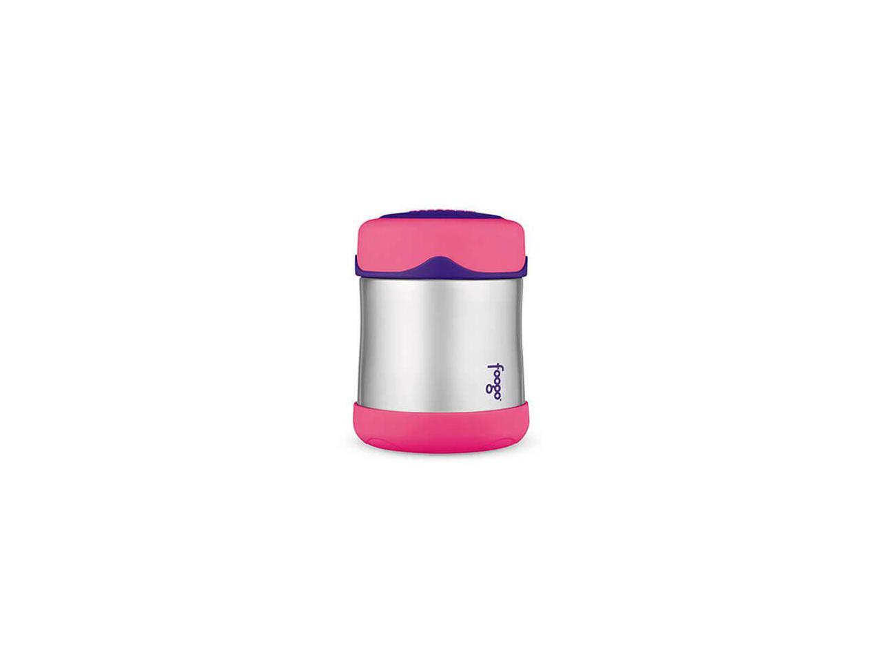 290mL Foogo S/Steel Vacuum Insulated Food Jar - Pink