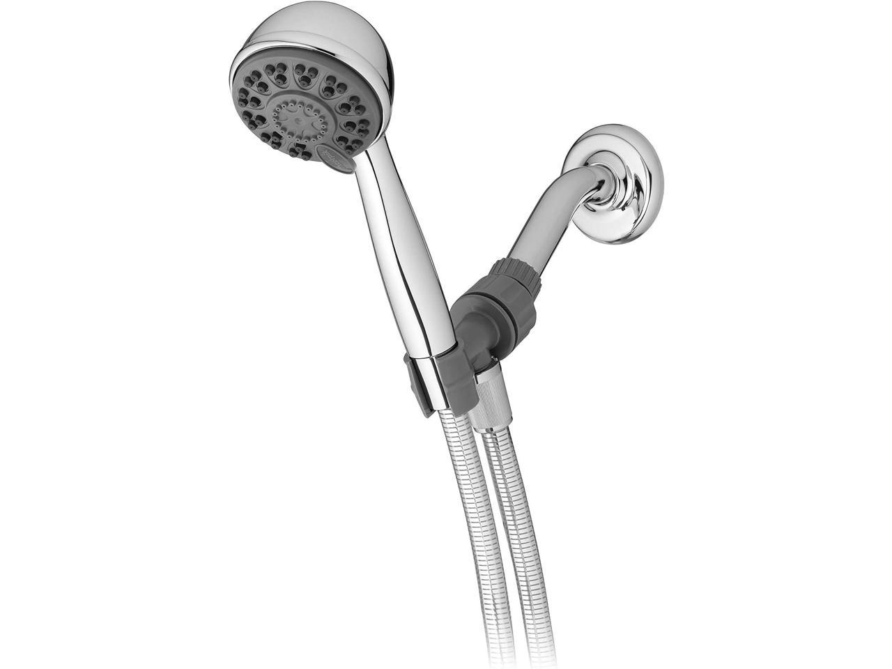 Waterpik ETC-443E EcoFlow 4-Mode Hand Held Shower Head, No Size, Chrome