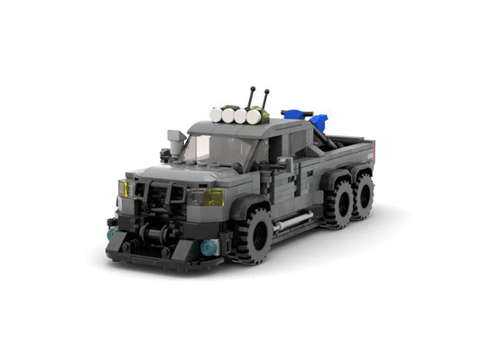 ZITIANYOUBUILD Off-Road Vehicle SUV Model with Openable Doors and Hood 505 Pieces MOC