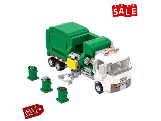 ZITIANYOUBUILD Automated Garbage Truck Educational Toy Toys Sets Gift for Kids MOC